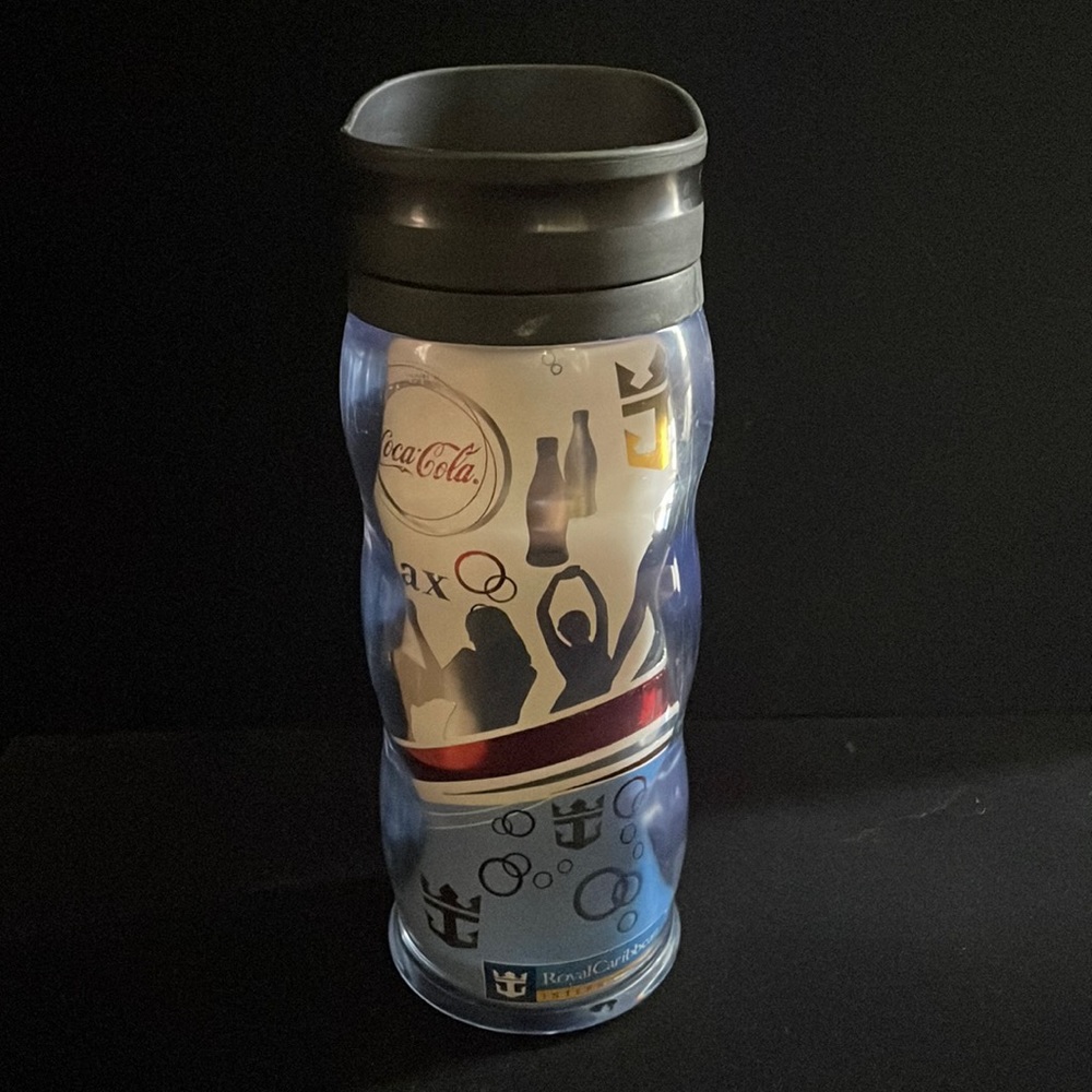 Royal Caribbean Coke Soda Drink Insulated Tumbler Cup